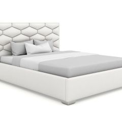 Кровать Коралл интерьерная +основание (200х200) в Урае - uray.mebel24.online | фото 2