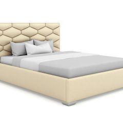 Кровать Коралл интерьерная +основание (200х200) в Урае - uray.mebel24.online | фото 4