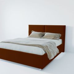 Кровать Корсика с ортопедическим основанием 900 (велюр бордо) в Урае - uray.mebel24.online | фото