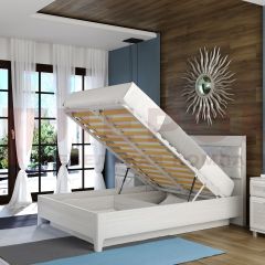 Кровать КР-1072 с мягким изголовьем в Урае - uray.mebel24.online | фото 5