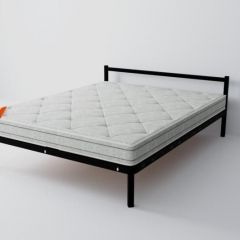 Кровать Мета с матрасом 800 (черный) в Урае - uray.mebel24.online | фото