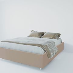 Кровать Подиум с ортопедическим основанием 800 (велюр серый) в Урае - uray.mebel24.online | фото