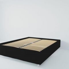 Кровать Подиум с ортопедическим основанием 1200 (экокожа кольт ч) в Урае - uray.mebel24.online | фото 2