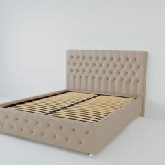 Кровать Версаль с ортопедическим основанием 800 (велюр светло-серый) в Урае - uray.mebel24.online | фото
