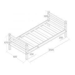 Кровать Сонечка 2-х ярусная (модульная) в Урае - uray.mebel24.online | фото 7