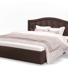 Кровать Стелла 1200 + Основание (Лесмо brown) коричневый в Урае - uray.mebel24.online | фото 1