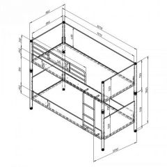 Кровать-трансформер Дельта Лофт-20.02.02 Белый в Урае - uray.mebel24.online | фото 3