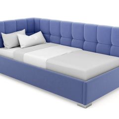 Кровать угловая Мия интерьерная +основание (90х200) в Урае - uray.mebel24.online | фото 9