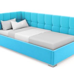 Кровать угловая Мия интерьерная +основание (90х200) в Урае - uray.mebel24.online | фото 22