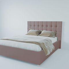 Кровать Венеция с ПМ 1200 (велюр темно-серый) в Урае - uray.mebel24.online | фото 2