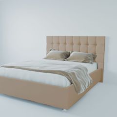 Кровать Венеция с ПМ 800 (велюр светло-серый) в Урае - uray.mebel24.online | фото 2