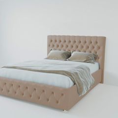 Кровать Версаль с ПМ 800 (велюр серый) в Урае - uray.mebel24.online | фото