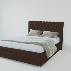 Кровать Версаль с ПМ 900 (экокожа коричневая) в Урае - uray.mebel24.online | фото