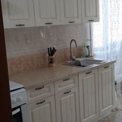 Кухня модульная Луксор серый-кремовый в Урае - uray.mebel24.online | фото 5