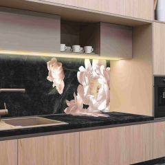 Кухонный фартук со столешницей (А-05) в едином стиле (3050 мм) в Урае - uray.mebel24.online | фото