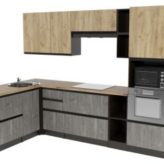 Кухонный гарнитур Адажио мега прайм 1500 х 2700 мм в Урае - uray.mebel24.online | фото 3