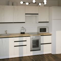 Кухонный гарнитур Амели компакт 2200 мм в Урае - uray.mebel24.online | фото