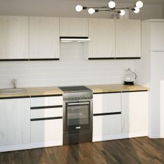 Кухонный гарнитур Амели мега 2500 мм в Урае - uray.mebel24.online | фото