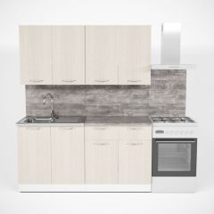 Кухонный гарнитур Лариса стандарт 2 1600 мм в Урае - uray.mebel24.online | фото 3