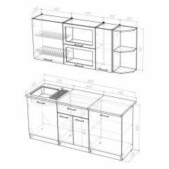 Кухонный гарнитур Лира макси 1800 в Урае - uray.mebel24.online | фото 4