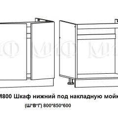 ЛИЗА-2 Кухонный гарнитур 2,0 Белый глянец холодный в Урае - uray.mebel24.online | фото 6