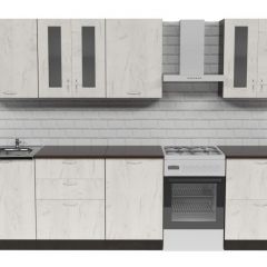 Кухонный гарнитур Лоретта компакт 2200 мм в Урае - uray.mebel24.online | фото 3