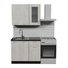 Кухонный гарнитур Лоретта мини 1000 мм в Урае - uray.mebel24.online | фото 3
