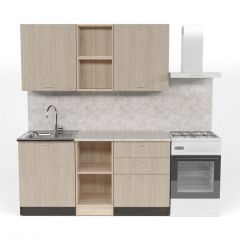 Кухонный гарнитур Надежда стандарт 5 1600 мм в Урае - uray.mebel24.online | фото 3