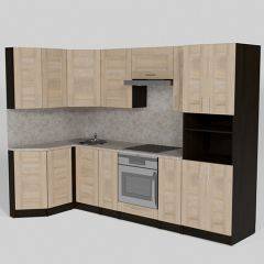 Кухонный гарнитур Ника гранд прайм 1400*2600 в Урае - uray.mebel24.online | фото 2