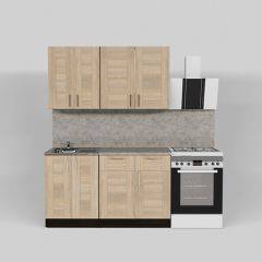 Кухонный гарнитур Ника медиум 1400 в Урае - uray.mebel24.online | фото 3
