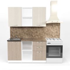 Кухонный гарнитур Ольга медиум 4 1400 мм в Урае - uray.mebel24.online | фото 3