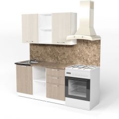 Кухонный гарнитур Ольга медиум 4 1400 мм в Урае - uray.mebel24.online | фото 4