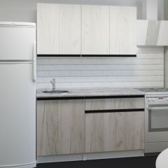 Кухонный гарнитур Паола медиум 1400 мм в Урае - uray.mebel24.online | фото