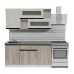 Кухонный гарнитур Паола стандарт 1600 мм в Урае - uray.mebel24.online | фото 4