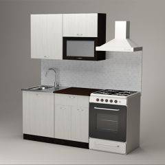 Кухонный гарнитур Полина лайт 1200 в Урае - uray.mebel24.online | фото