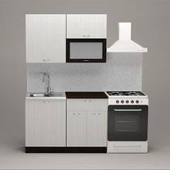 Кухонный гарнитур Полина лайт 1200 в Урае - uray.mebel24.online | фото 2