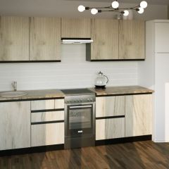 Кухонный гарнитур Равенна мега 2500 мм в Урае - uray.mebel24.online | фото