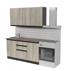 Кухонный гарнитур Равенна нормал 1500 мм в Урае - uray.mebel24.online | фото 4