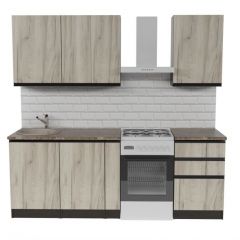 Кухонный гарнитур Равенна стандарт 1600 мм в Урае - uray.mebel24.online | фото 3