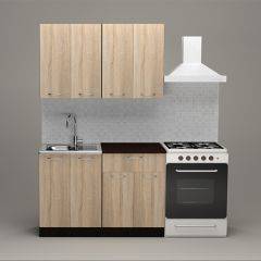 Кухонный гарнитур Сабрина лайт 1200 в Урае - uray.mebel24.online | фото 2