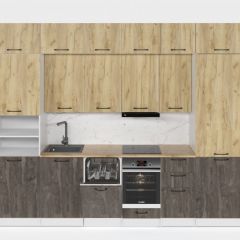 Кухонный гарнитур Сапфир 3000 мм в Урае - uray.mebel24.online | фото 3