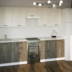Кухонный гарнитур Сиена мега 2500 мм в Урае - uray.mebel24.online | фото