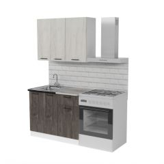 Кухонный гарнитур Сиена мини 1000 мм в Урае - uray.mebel24.online | фото 4