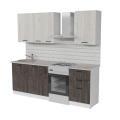 Кухонный гарнитур Сиена стандарт 1600 мм в Урае - uray.mebel24.online | фото 4