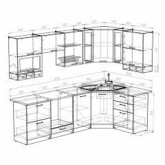 Кухонный гарнитур Симона гранд оптима 1500*2600 в Урае - uray.mebel24.online | фото 3