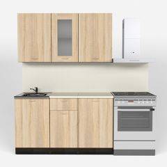 Кухонный гарнитур Симона медиум 1400 в Урае - uray.mebel24.online | фото 3