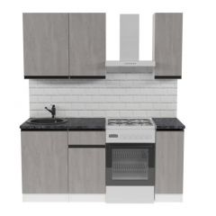 Кухонный гарнитур Сюита лайт 1200 мм в Урае - uray.mebel24.online | фото 3