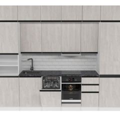 Кухонный гарнитур Сюита люкс 3000 мм в Урае - uray.mebel24.online | фото 3