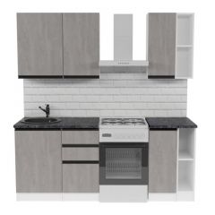 Кухонный гарнитур Сюита медиум 1400 мм в Урае - uray.mebel24.online | фото 3