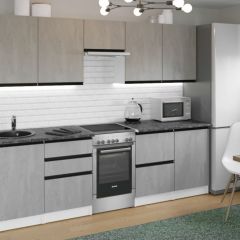 Кухонный гарнитур Сюита мега 2500 мм в Урае - uray.mebel24.online | фото
